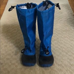 MyMayu Trekker blue waterproof boots size 11-12